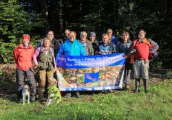 Bei den Pilztagen Sankt Oswald ging es dieses Jahr mit ausgebildeten Trüffelhunden auch auf Trüffelexkursion. (Foto: Nationalpark Bayerischer Wald)