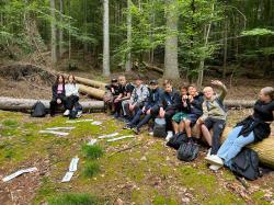 Zu den durch die Kooperation vermittelten Besuchsgruppen gehörten auch Kinder der Realschule Plattling. (Foto: Realschule Plattling)