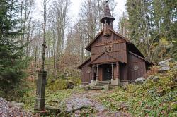 Bei der Grenzüberschreitenden Tageswanderung ist Stožec mit seiner bekannten Kapelle das Ziel. (Foto: Nationalpark Bayerischer Wald)